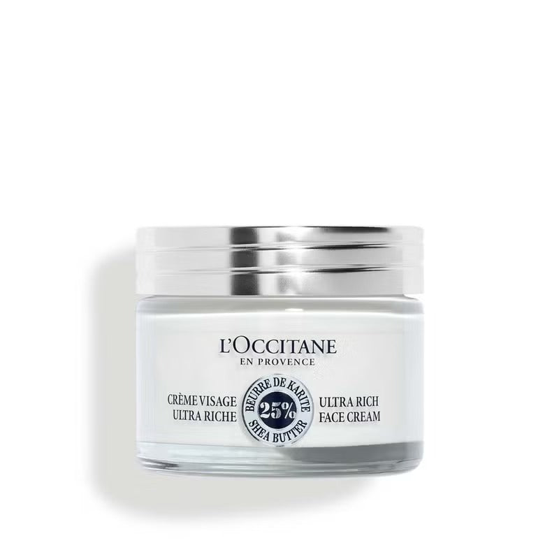 L’Occitane Shea Ultra‑Rich Face Cream – Deep Hydration & Nourishment