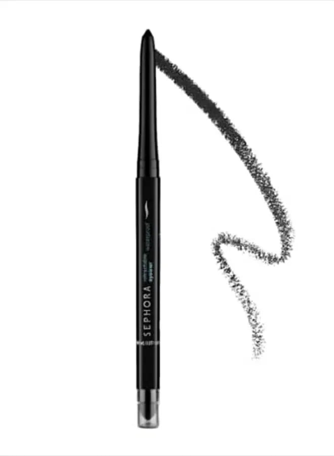 SEPHORA COLLECTION Retractable Waterproof Eyeliner – #1 Matte Black - Mumzar
