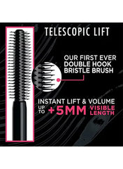 L’OREAL PARIS Telescopic Lift Mascara – Black (Lengthening & Volumizing) - Mumzar