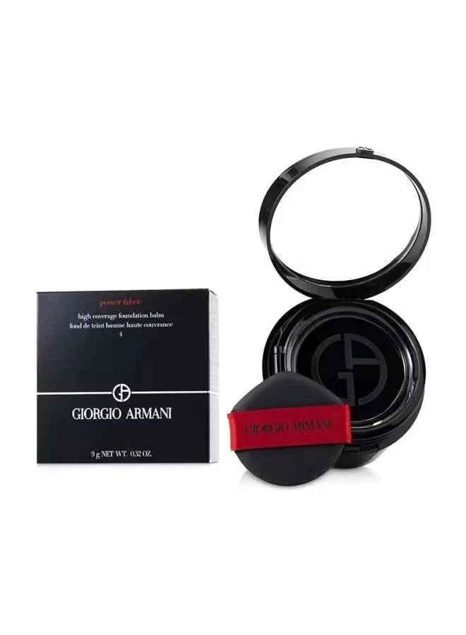 GIORGIO ARMANI Power Fabric High Coverage Foundation Balm – Shade 4 - Mumzar