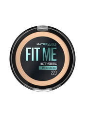 MAYBELLINE NEW YORK Fit Me Matte & Poreless Powder – 220 Natural Beige - Mumzar