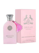 MOSCHINO eau de toilette bottle with pink tassel and matching DELILAH box, 100 ml