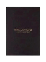 Dolce & Gabbana Velvet Desert Oud eau de parfum box with logo
