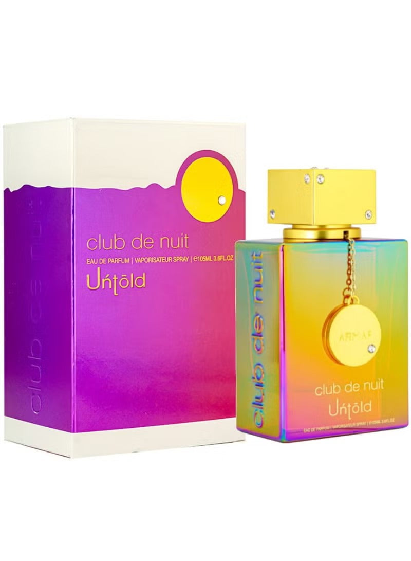 Armaf Club de Nuit Untold Eau de Parfum – 105 ml (Unisex Fragrance)