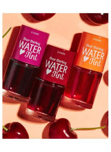 ETUDE HOUSE Dear Darling Water Tint bottles in red, orange, and purple