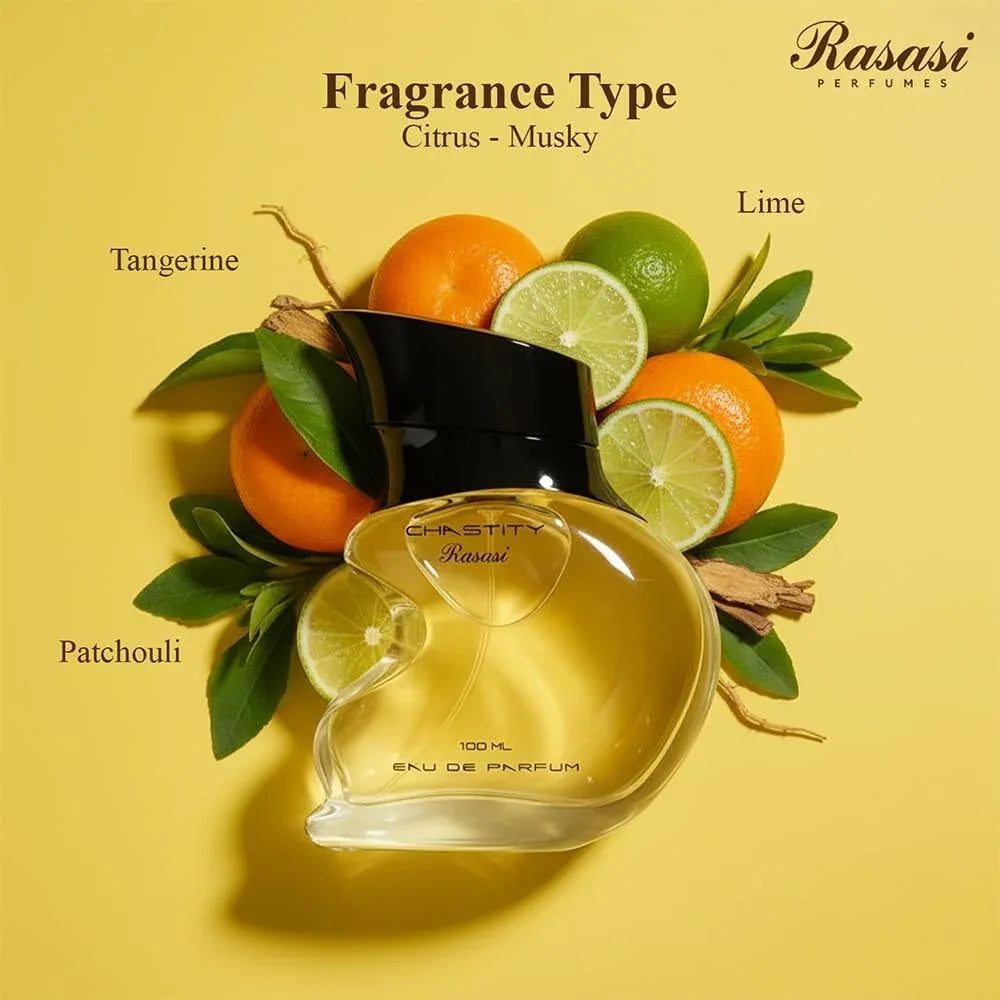 Rasasi Chastity Eau de Parfum for Men – 100ml - Mumzar