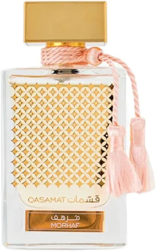 Rasasi Qasamat Morhaf Eau de Parfum – 65ml, Oriental Woody Unisex Fragrance - Mumzar