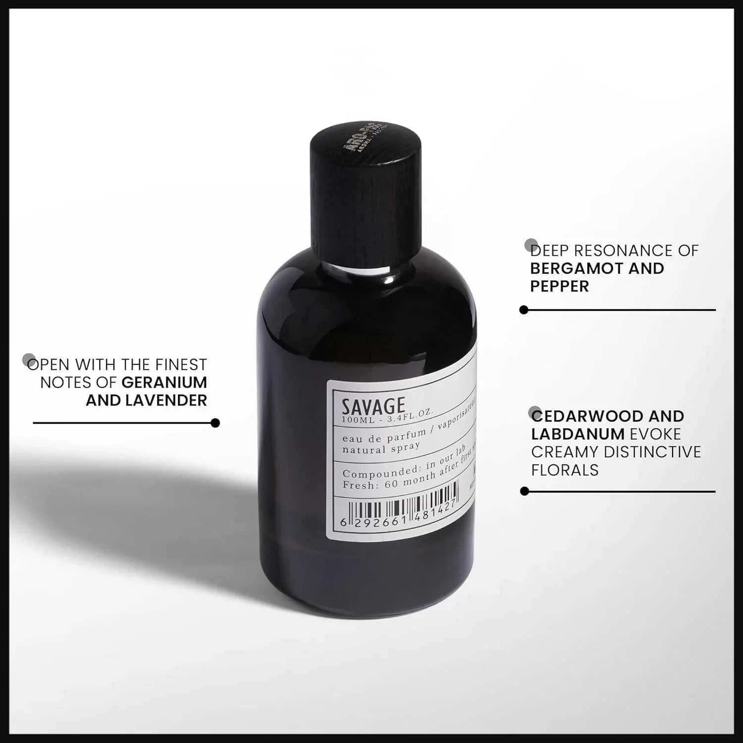 Aro Fac Savage by AMD Perfumes – Men’s Eau de Parfum (100ml) - Mumzar