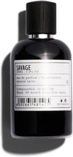 Men's eau de parfum bottle, black glass with label and black cap, 100 ml