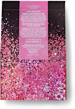 Pure Seduction gift box with starry pink confetti pattern and product details