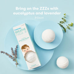 Frida Baby Breathefrida Natural Vapor Bath Bombs, 3 Count