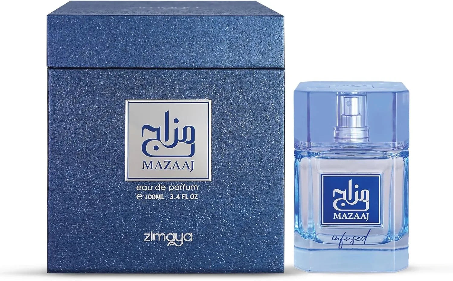 Zimaya Mazaaj Infused Eau De Parfum For Men, 100ML - Mumzar