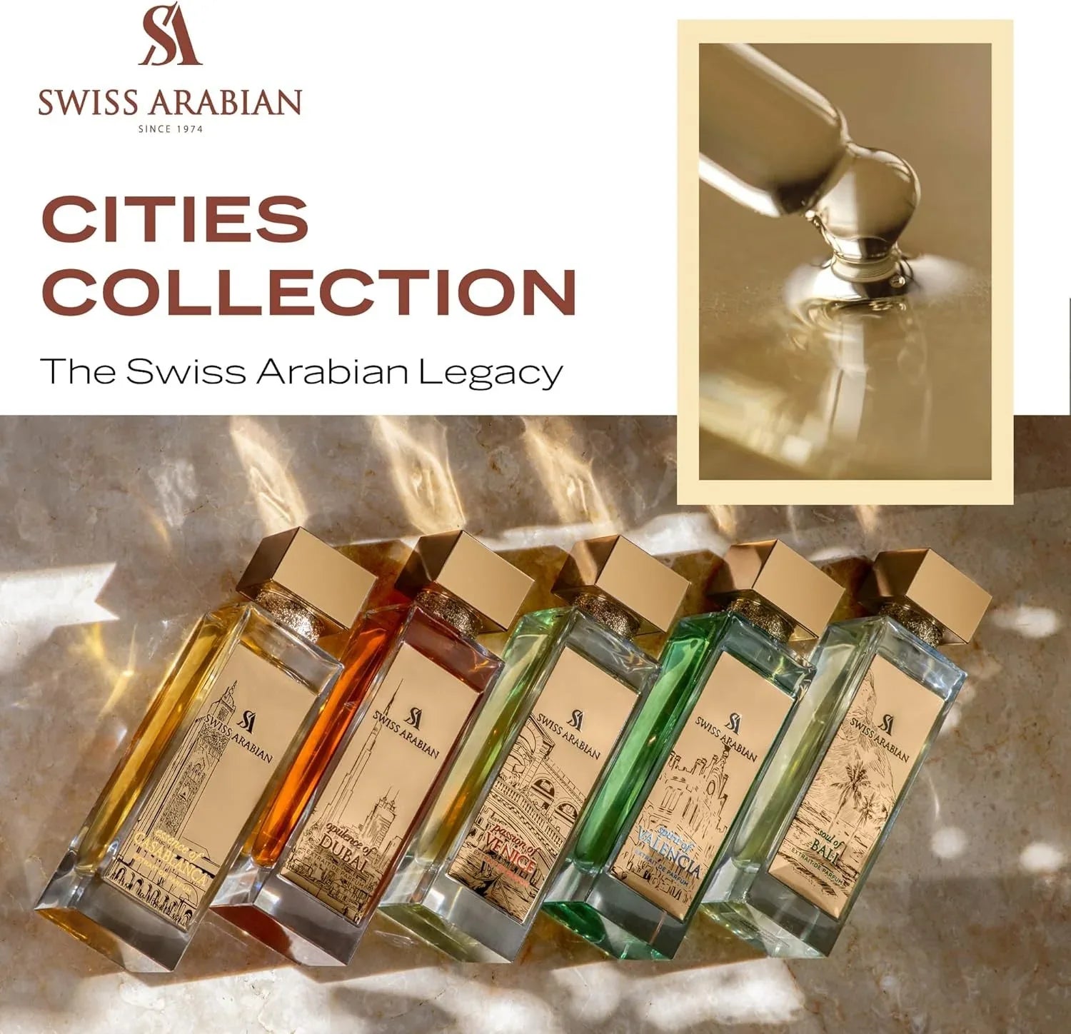 Swiss Arabian Passion of Venice Extrait de Parfum – 100ml, Premium Unisex Woody Musky Fragrance - Mumzar