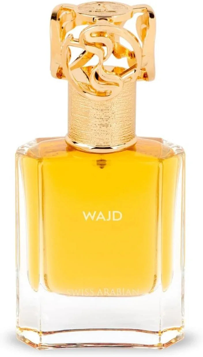 Swiss Arabian Wajd Eau de Parfum – 50ml, Unisex Fruity Floral Amber Fragrance - Mumzar