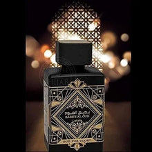 Front-view Oud for Glory eau de parfum bottle with black cap and gold label