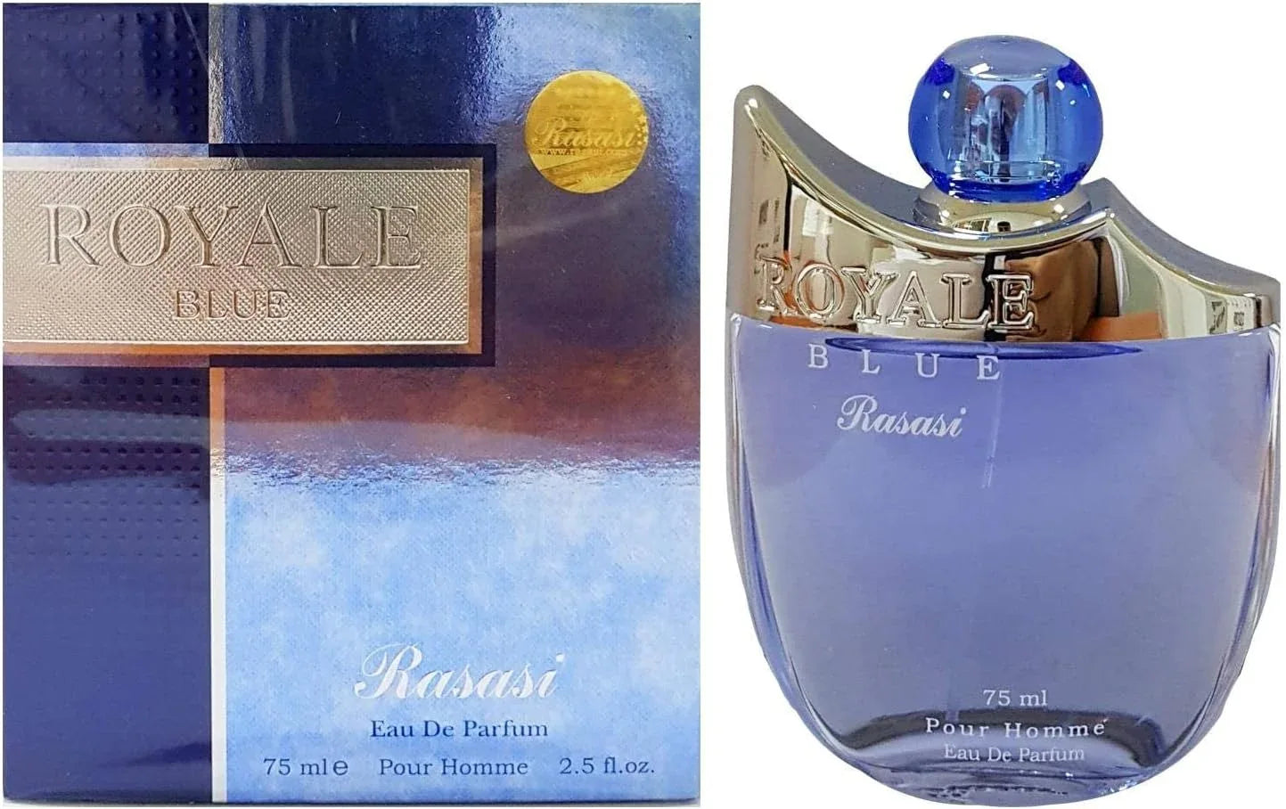 RASASI Royale Blue Men - EDP - 75ml - Mumzar