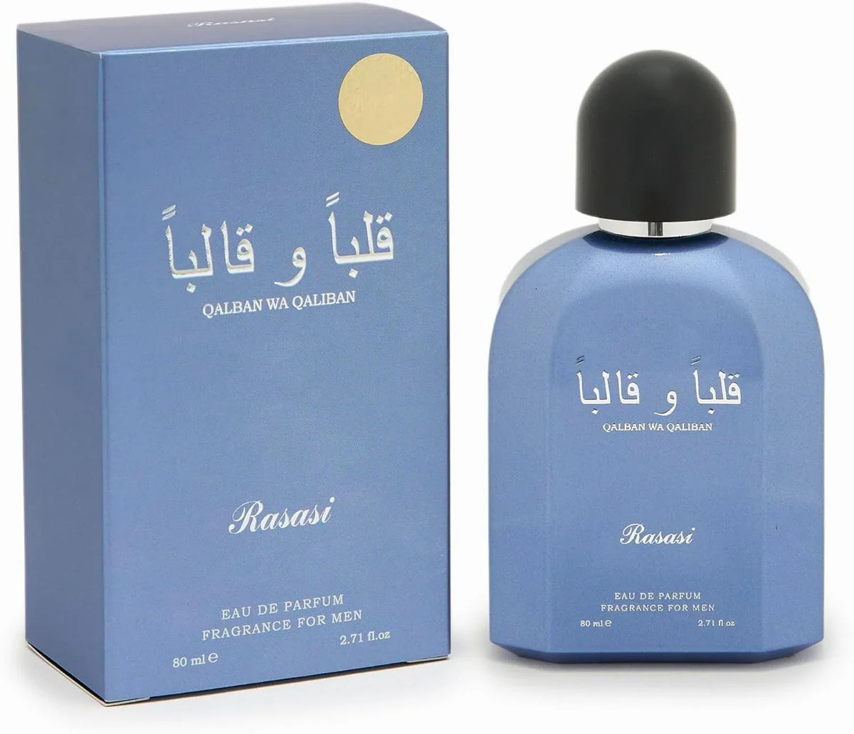 Rasasi Qalban Wa Qaliban for Men – Eau de Parfum – 80 ml - Mumzar