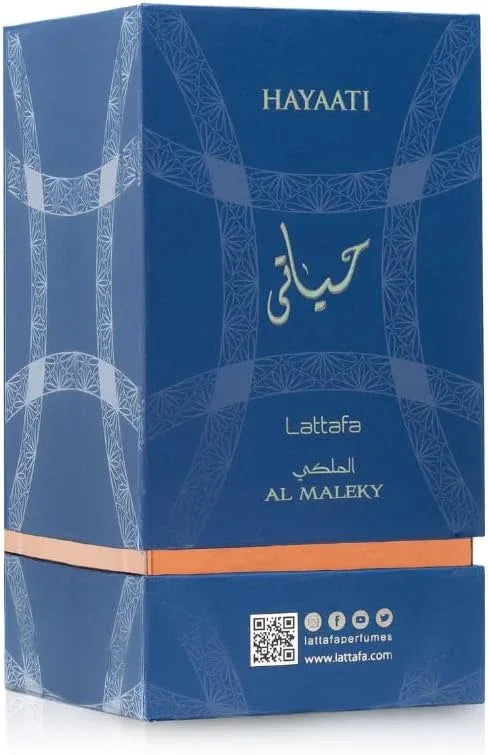 Lattafa Hayaati Al Maleky Eau de Parfum for Men – 100 ml - Mumzar