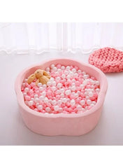 Pack Of 50 Thickened Five-Pointed Star Ocean Ball – Baby Chewable Wave Ball Pool Toy (5.5 cm, Mixed Colors) - Mumzar