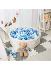 Pack Of 50 Thickened Five-Pointed Star Ocean Ball – Baby Chewable Wave Ball Pool Toy (5.5 cm, Mixed Colors) - Mumzar