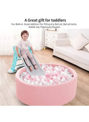 Pack Of 50 Thickened Five-Pointed Star Ocean Ball – Baby Chewable Wave Ball Pool Toy (5.5 cm, Mixed Colors) - Mumzar