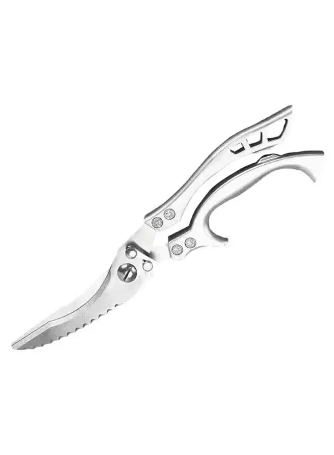 Powerful Chicken Bone Scissors – 300g Heavy-Duty Poultry Shears with Aluminum Handle - Mumzar