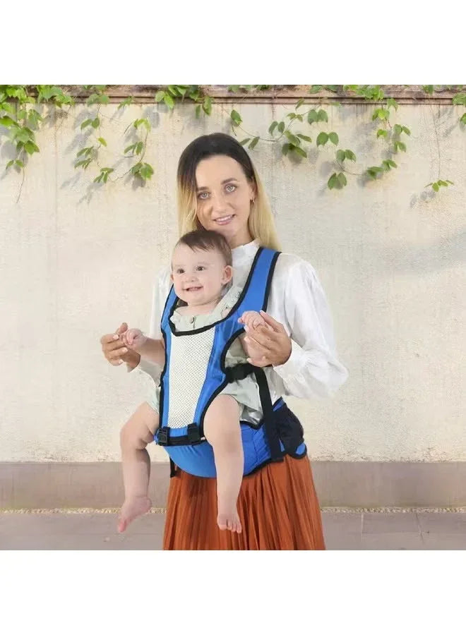 Baby Shoulder Strap Waist Stool Carrier Lightweight Portable Baby Hip Seat - Mumzar
