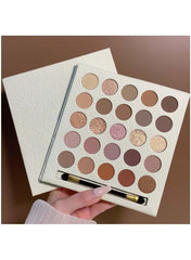 25-Color Cream Eyeshadow Palette Long-Lasting Blendable Makeup Palette