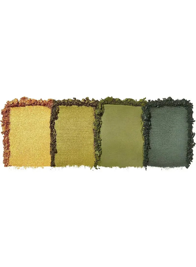 e.l.f. Cosmetics Bite-Size Eyeshadow Quad – Hot Jalapeño | Ultra-Pigmented Matte & Shimmer Shades