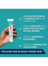 Blemish Control Gel facial moisturizer tube held in hand