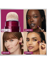 Maybelline Eraser concealer applied with wand on faces