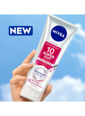 NIVEA Extra Bright 10 Glow & Youth Body Serum with Niacinamide, Vitamin C, A & E