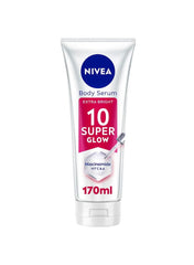 NIVEA Extra Bright 10 Glow & Youth Body Serum with Niacinamide, Vitamin C, A & E