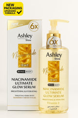 Ashley Niacinamide Pure Serum for Face & Body – Brightening & Hydrating Moisturizer 520ml