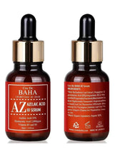 Cos De BAHA Azelaic acid 10% serum bottle, front and back views