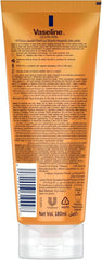 Vaseline Gluta-Hya SPF 50 serum burst lotion with back label, orange tube