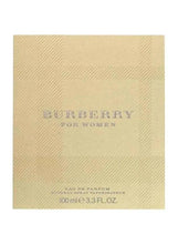 Burberry For Women eau de parfum gift box, beige with logo and 100ml text
