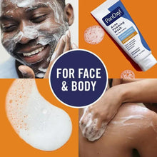 Acne foaming wash tube with lather, for face & body