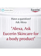 Eucerin promotional banner with Alexa prompt; reads "Have a question? Ask Alexa"