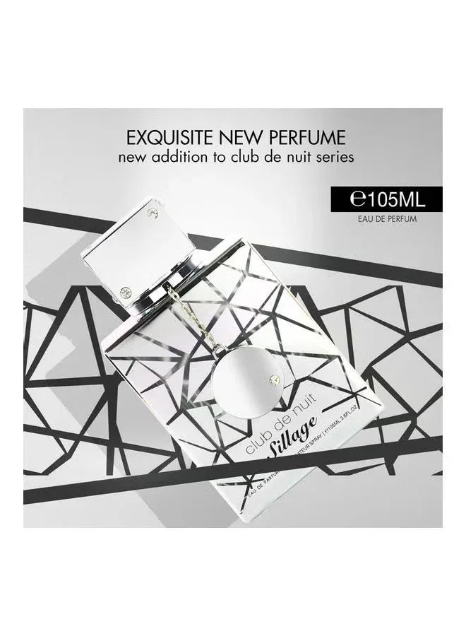Armaf Club De Nuit Sillage Eau De Parfum – 105ml | Fresh Citrus & Musky Luxury Fragrance - Mumzar