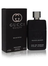 Men’s eau de parfum bottle and box, black bottle with silver cap