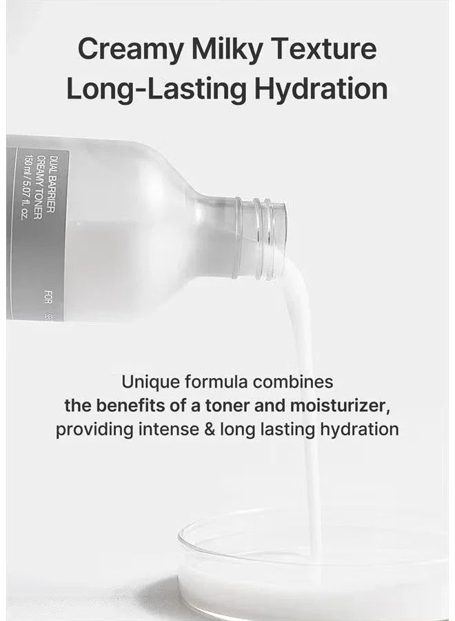 Celimax Dual Barrier Creamy Toner with Ceramides & Peptides 150ml - Mumzar