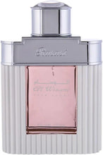 Rasasi Al Wisam Day Eau de Parfum bottle with silver cap and pink front glass