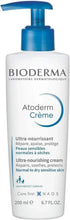 Bioderma ABCDerm mild cleansing foaming gel pump bottle, white with blue cap