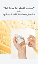 Heartleaf 80+ soothing ampoule facial serum vial with dropper, amber liquid
