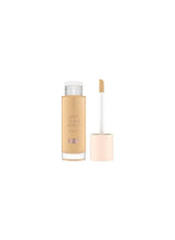Filter fluid foundation bottle with cap and drop applicator, light beige