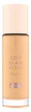 Filter fluid foundation bottle with pump, light beige shade