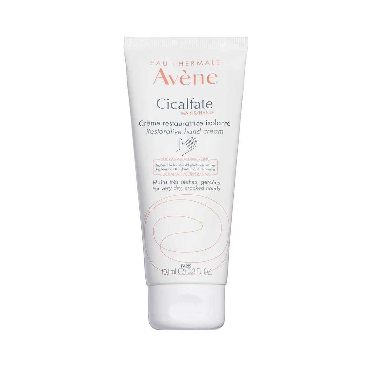 Avène Cicalfate Mains Repairing Hand Cream – Nourishing & Protective Hand Cream for Dry, Damaged Hands – 100ml
