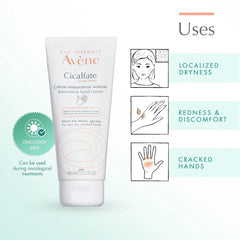 Avène Cicalfate Mains Repairing Hand Cream – Nourishing & Protective Hand Cream for Dry, Damaged Hands – 100ml