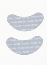 rhode under-eye treatment patches, gray fabric ovals